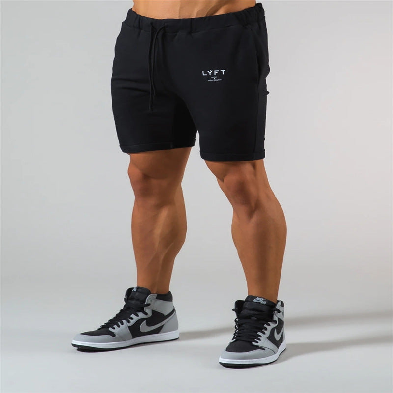 Cotton Quarter Slim Running Shorts