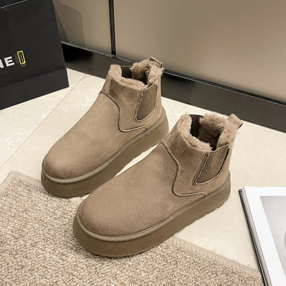 Fleece Thick Snow Boots