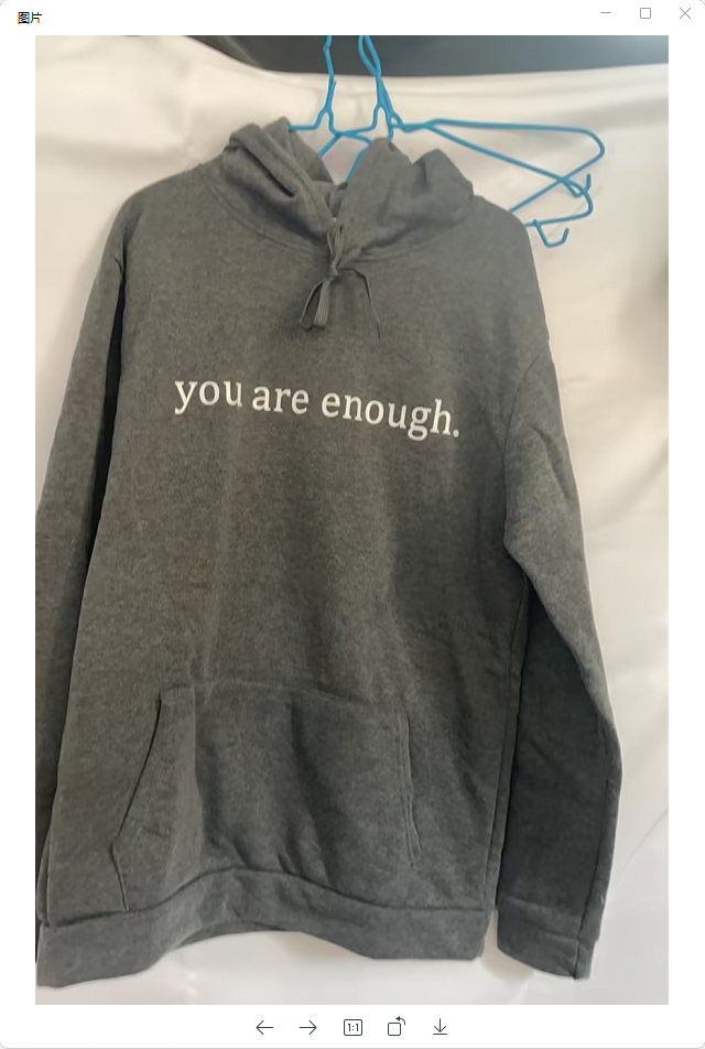 ‘Dear Person Behind Me’ Drawstring Hoodie