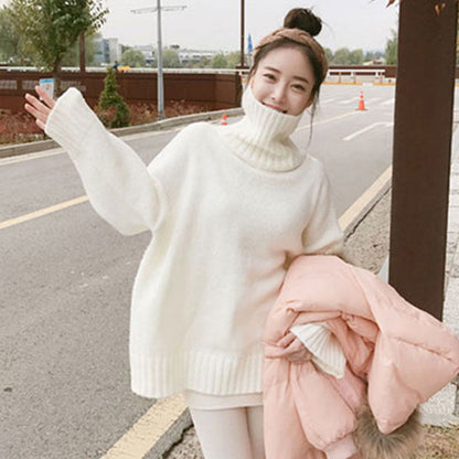 Casual Turtle Neck Pullover