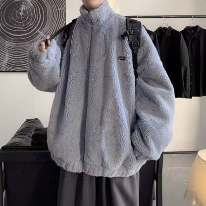 Men's Winter Loose Casual Cotton-Padded Thickening Jacket