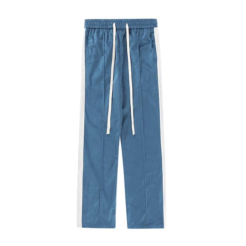 Loose-Fitting Casual Retro Clash Pants