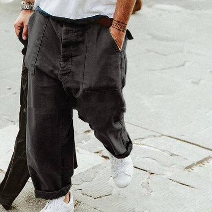 Extra Loose Retro Casual Pants