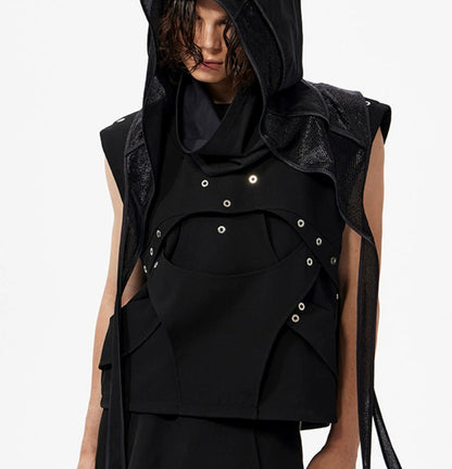 Deconstructing Design Black Vest