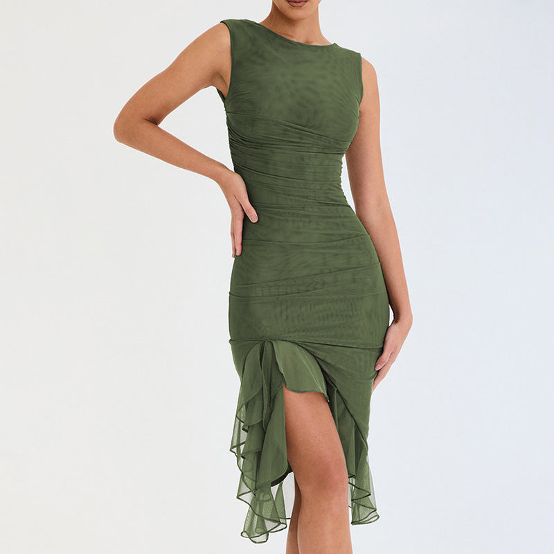 Skinny Sleeveless Party Club Dress