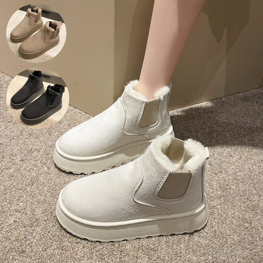 Fleece Thick Snow Boots