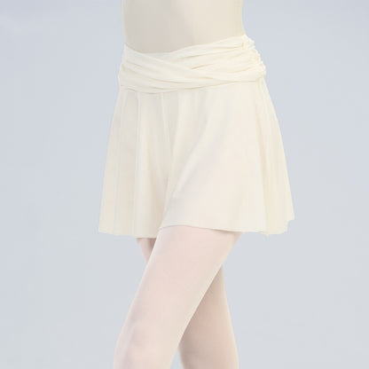 Nylon Dance Practice Skirt-Shorts