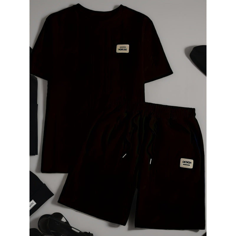 Wheat Grain Tassel Type Two-Piece Knitting Suit Set