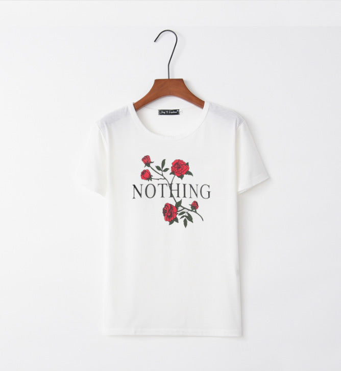Rose Casual Blouse Shirt