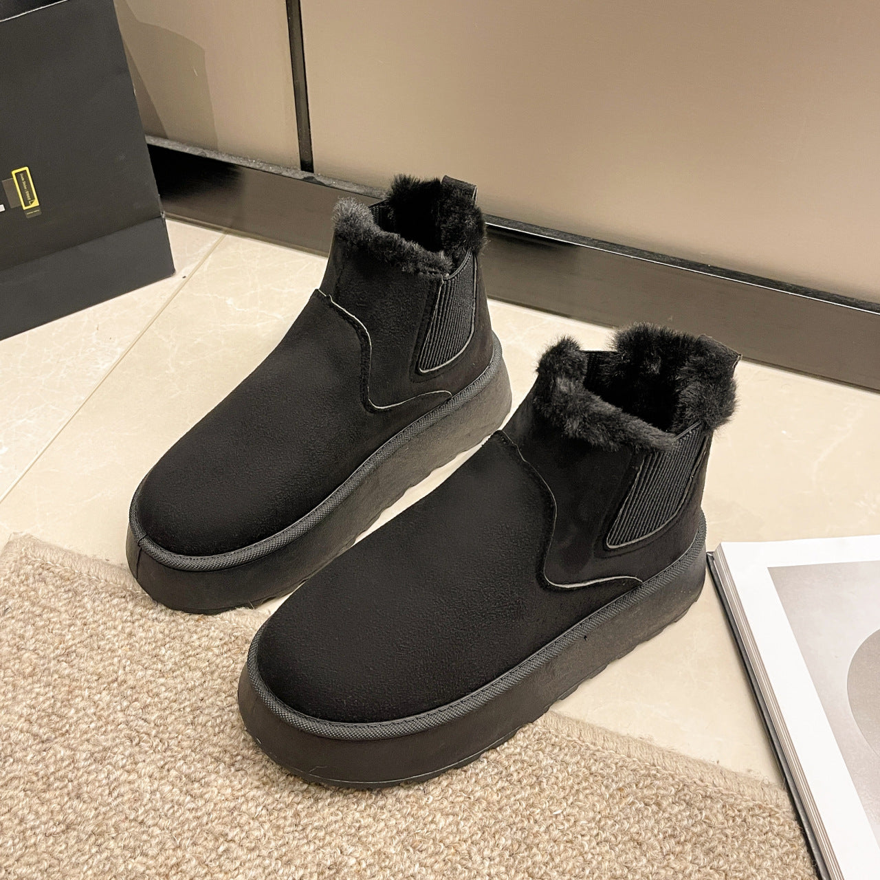 Fleece Thick Snow Boots