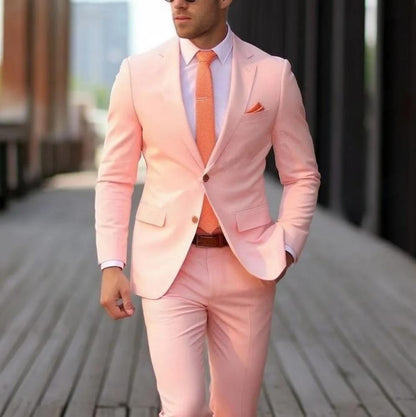 Wedding Groomsman Two-Piece Suit