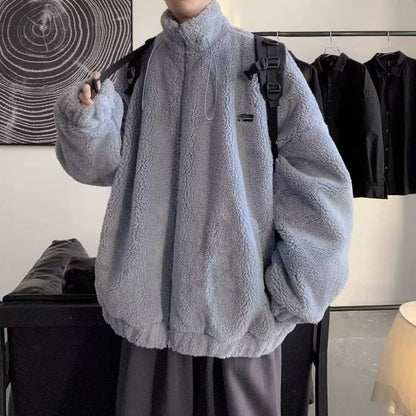 Men's Winter Loose Casual Cotton-Padded Thickening Jacket