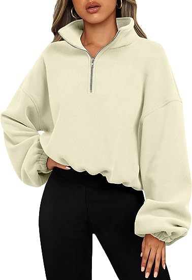 Half-Zipped Drawstring Pullover