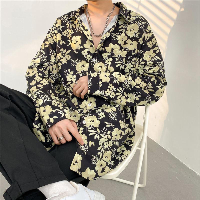 Temperament Fashion Casual Printed Shirt