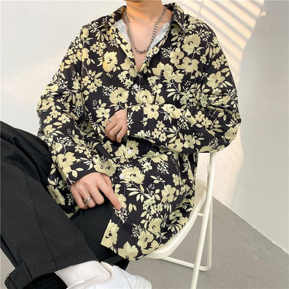 Temperament Fashion Casual Printed Shirt