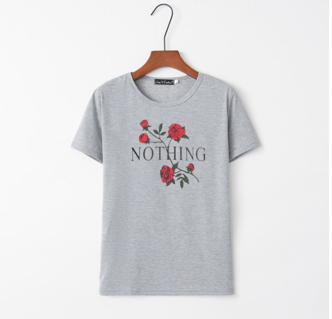 Rose Casual Blouse Shirt