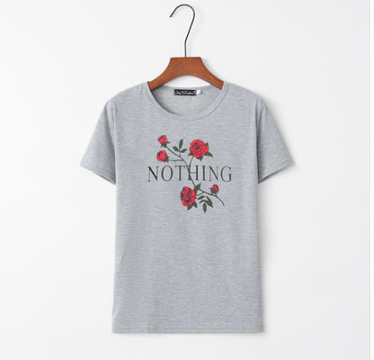 Rose Casual Blouse Shirt