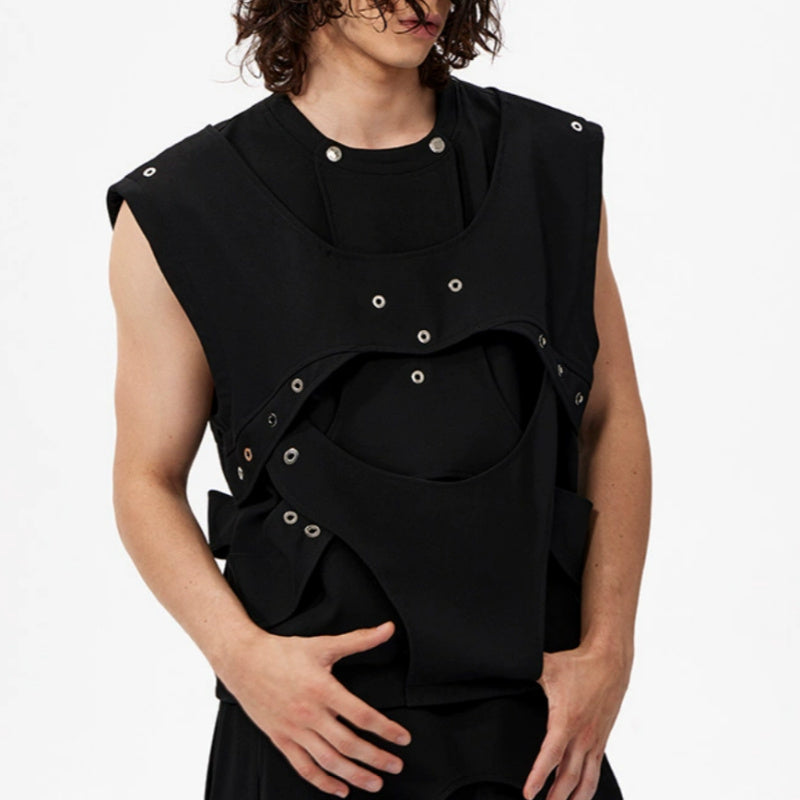 Deconstructing Design Black Vest