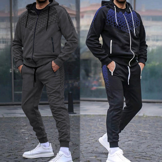 Honeycomb Style Sweater & Pants Set