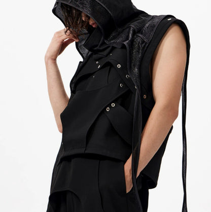 Deconstructing Design Black Vest