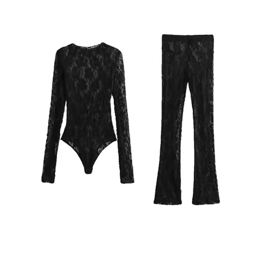 Summer Lace Jumpsuit & Leggings