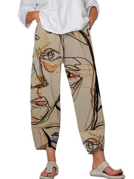 Pencil-Style Pants