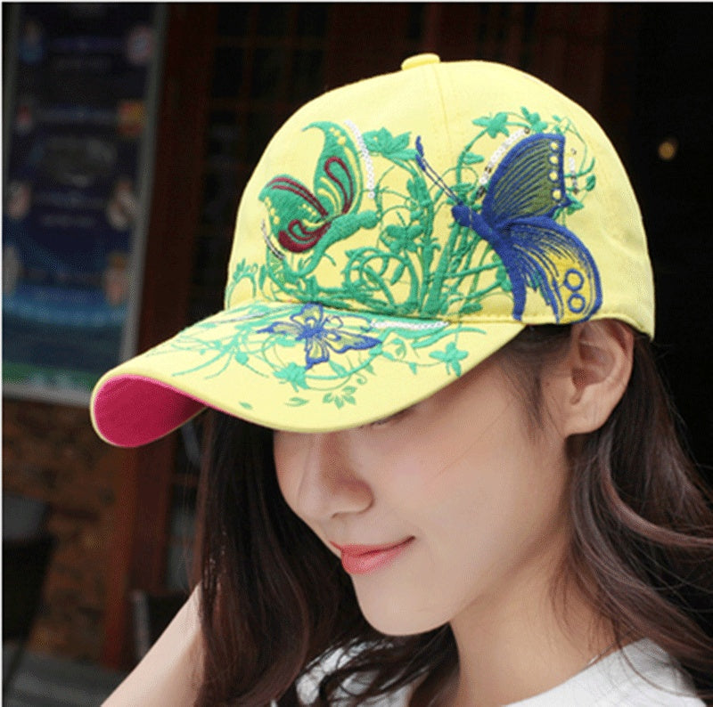 Korean Butterfly Baseball Hat