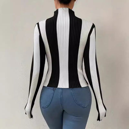 Stripes Vertical Pattern Sweater