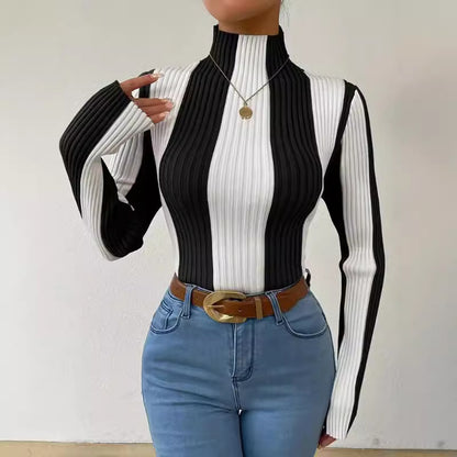 Stripes Vertical Pattern Sweater