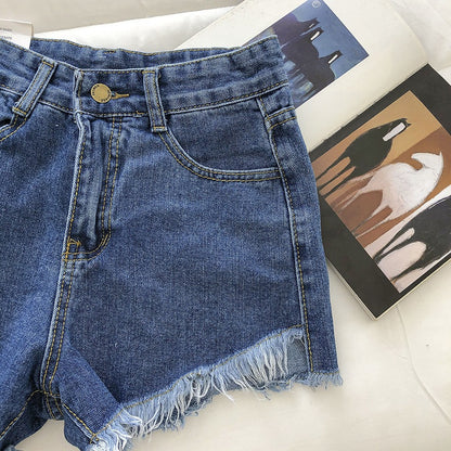 All-Matching Denim Shorts