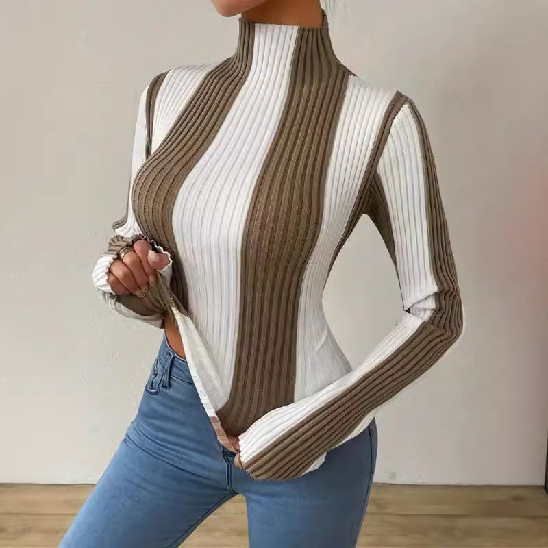 Stripes Vertical Pattern Sweater