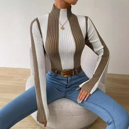 Stripes Vertical Pattern Sweater