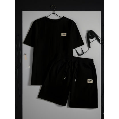 Wheat Grain Tassel Type Two-Piece Knitting Suit Set