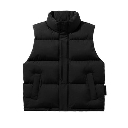 Couple Sleeveless Cotton-Padded Jacket Vest