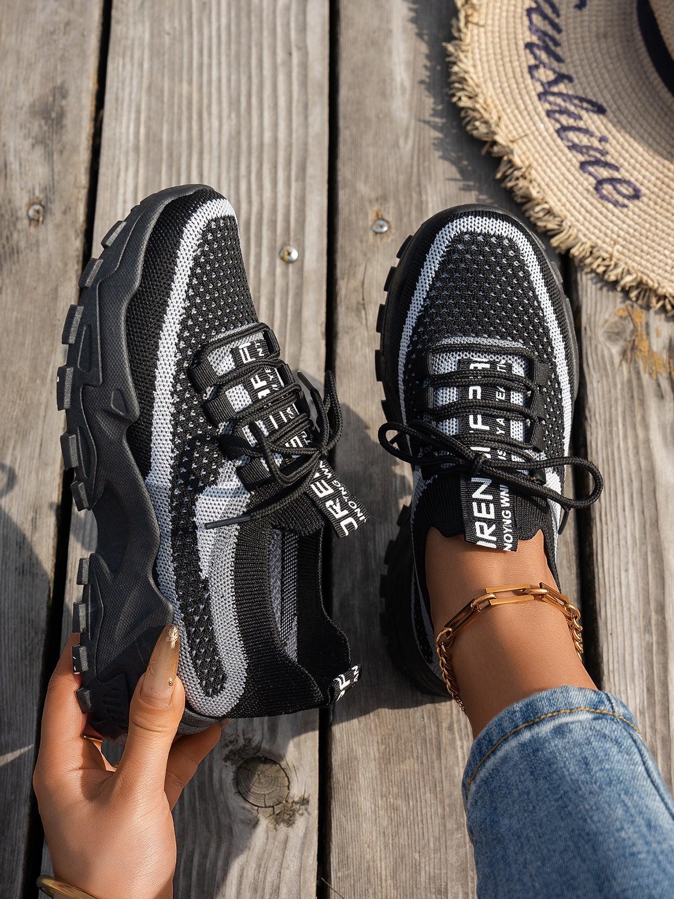 Fly-Knit Mesh Breathable Shoes