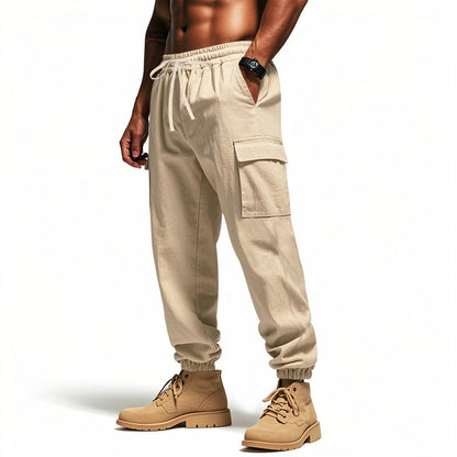 Loose Multi-Pocket Workwear Pants