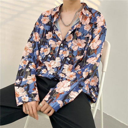 Temperament Fashion Casual Printed Shirt
