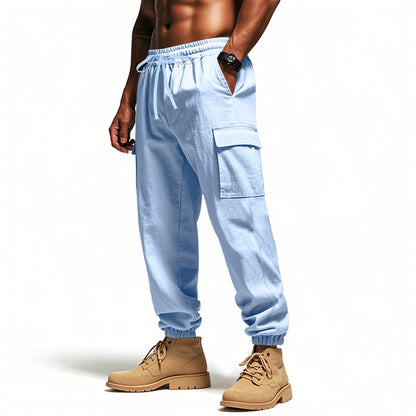 Loose Multi-Pocket Workwear Pants