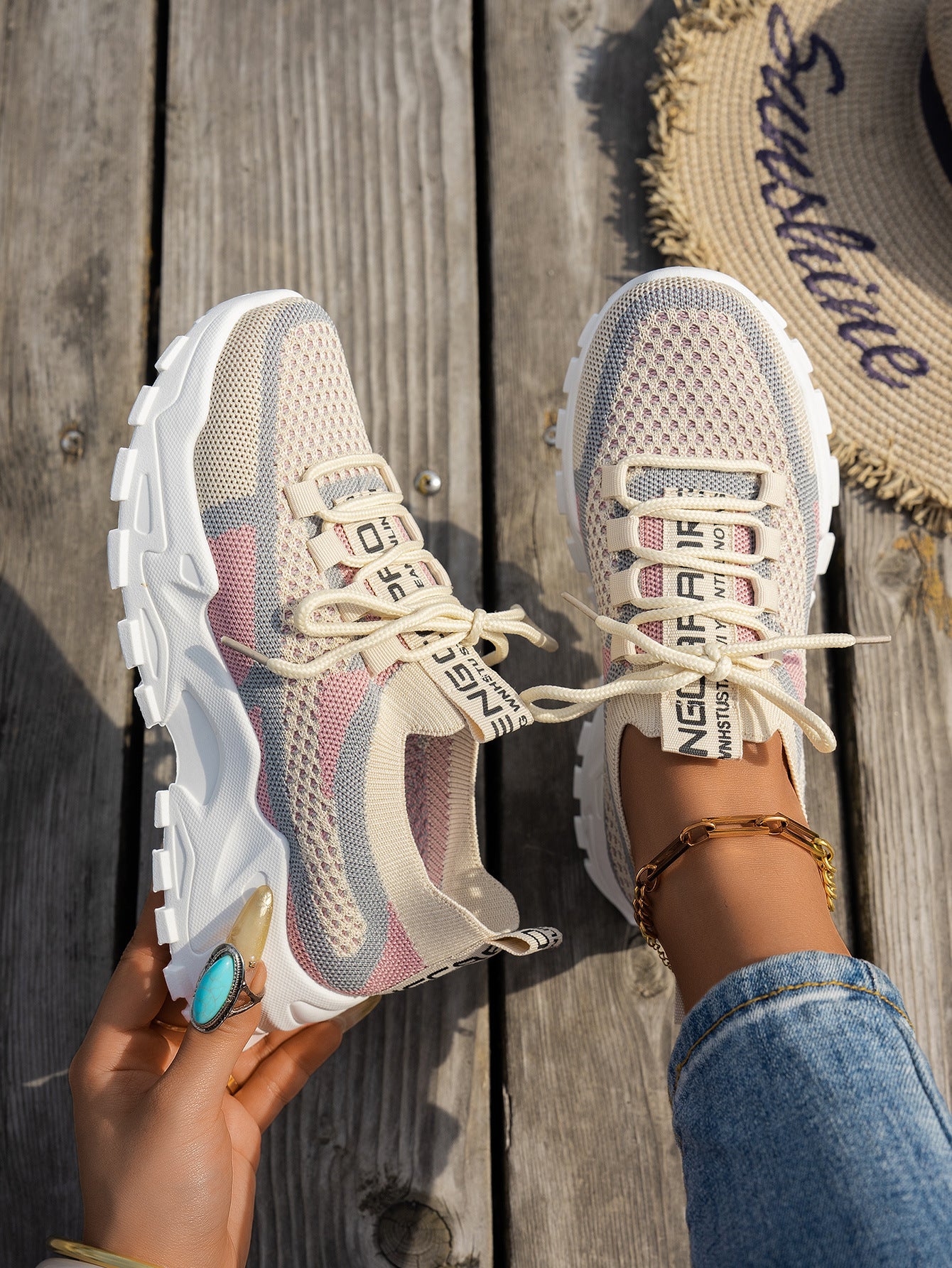 Fly-Knit Mesh Breathable Shoes