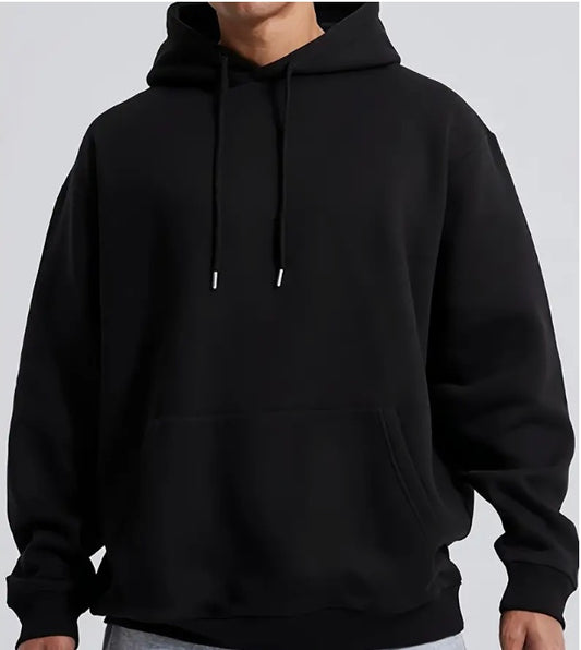 Simple Black Hoodie