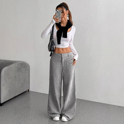 Corduroy Loose Fashion Pants