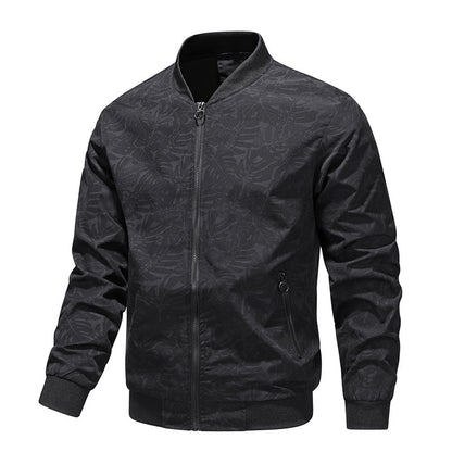 Men's Simple Youth Zipper Coat