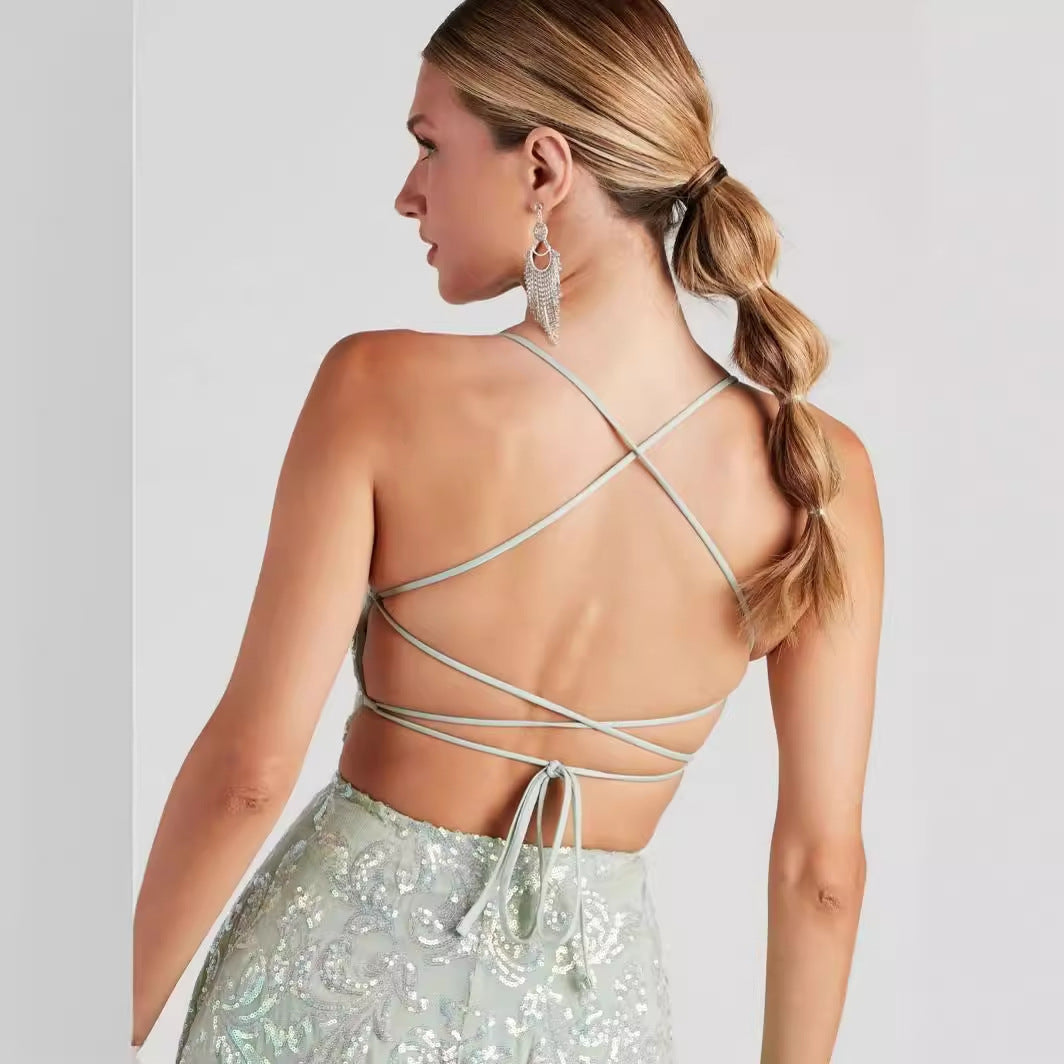 Sequin-Style Nightclub Dress