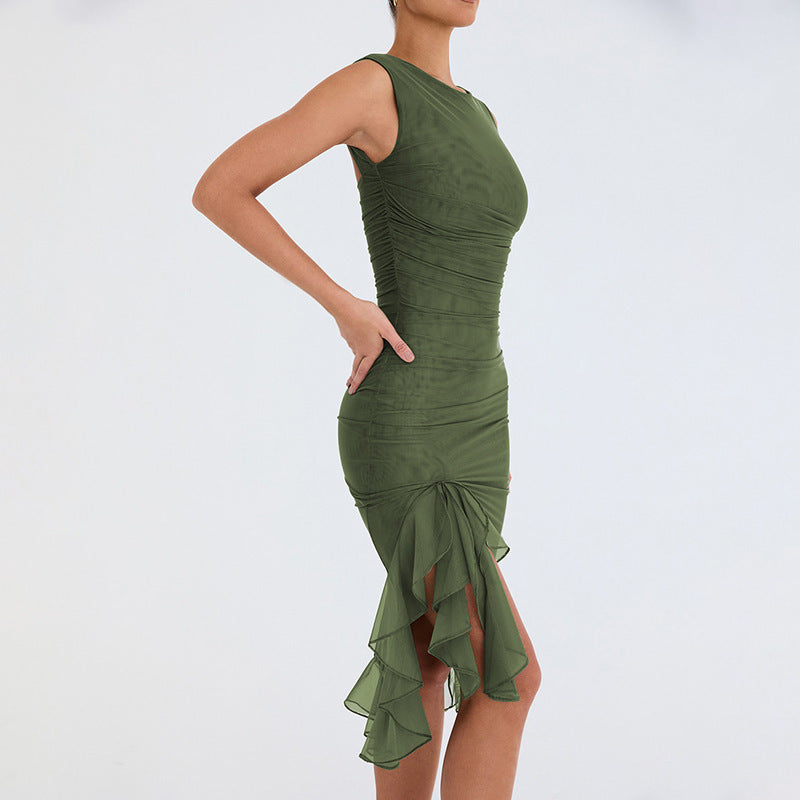 Skinny Sleeveless Party Club Dress