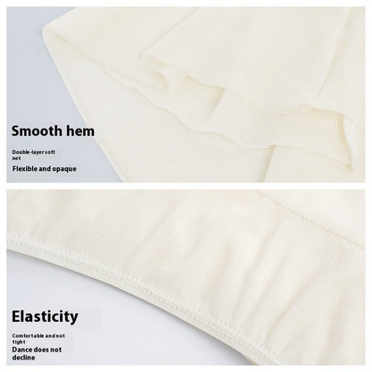 Nylon Dance Practice Skirt-Shorts