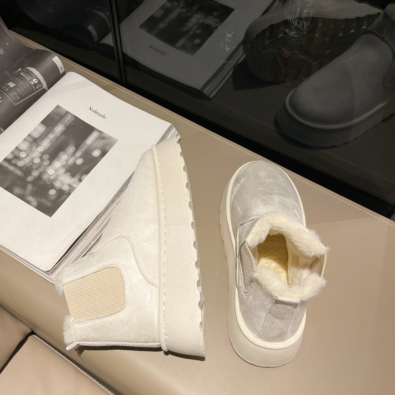 Fleece Thick Snow Boots