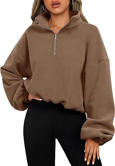 Half-Zipped Drawstring Pullover