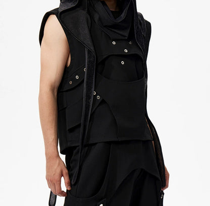 Deconstructing Design Black Vest