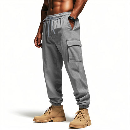 Loose Multi-Pocket Workwear Pants