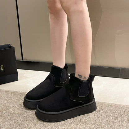 Fleece Thick Snow Boots